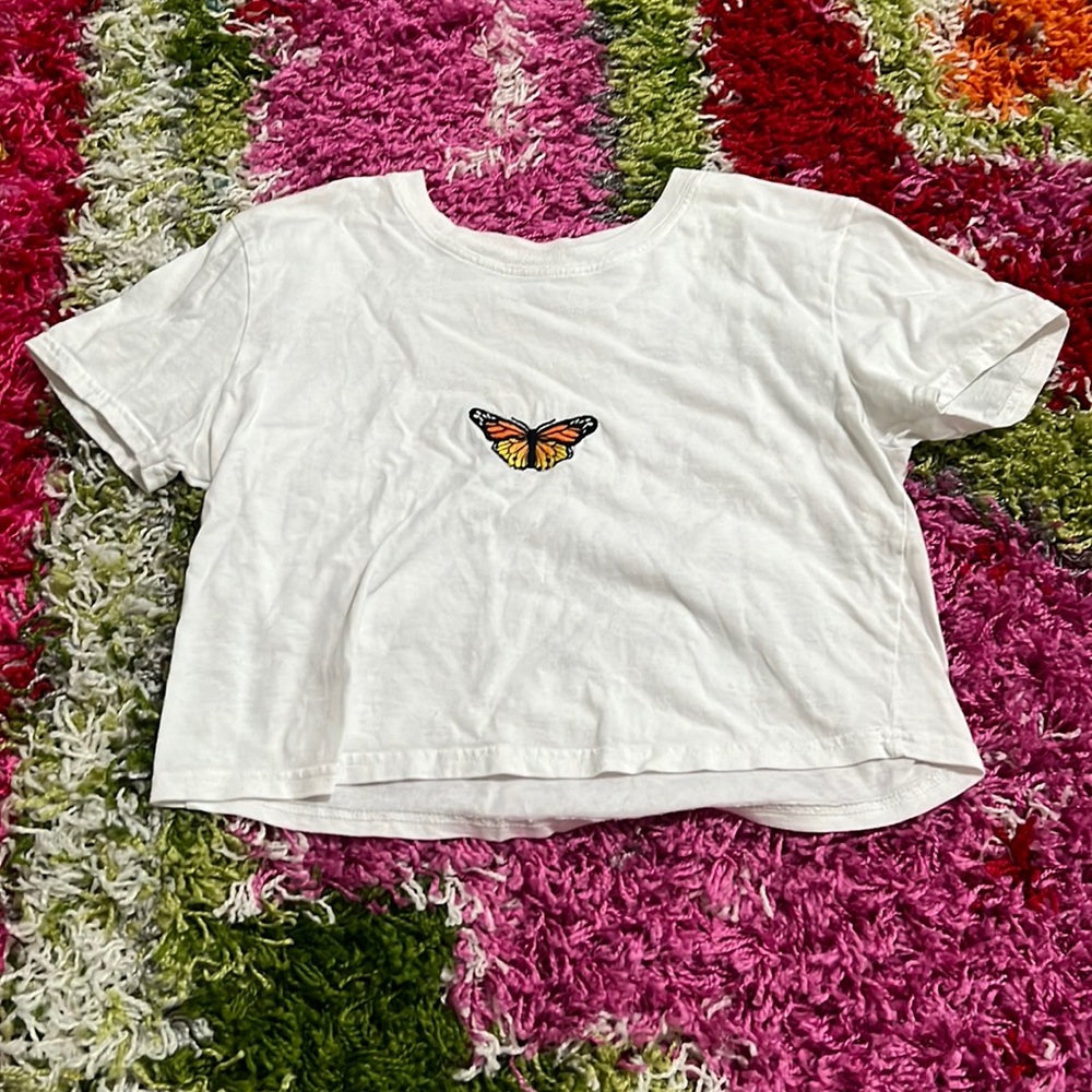 Brandy Melville Butterfly Tee